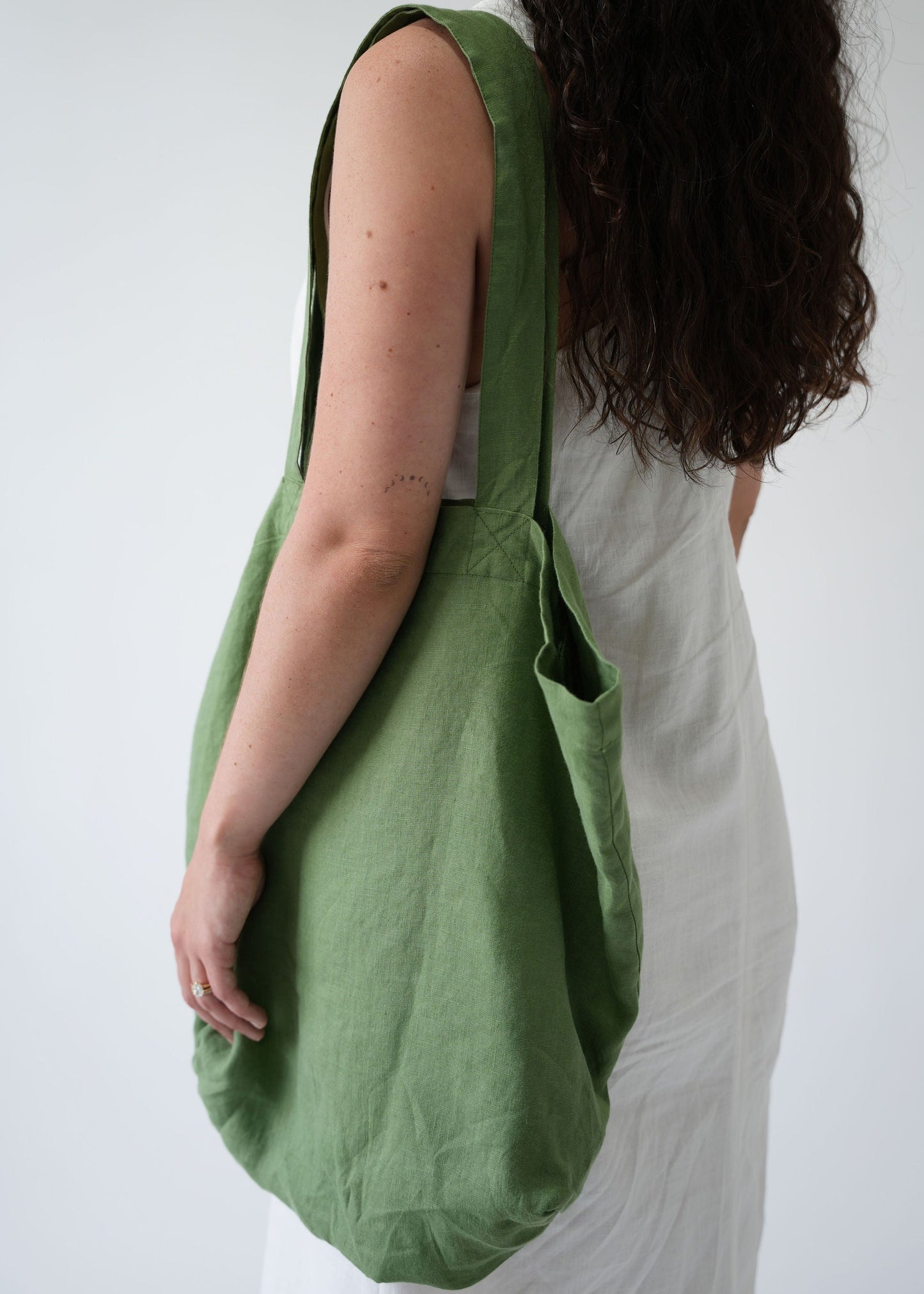 the classic linen tote