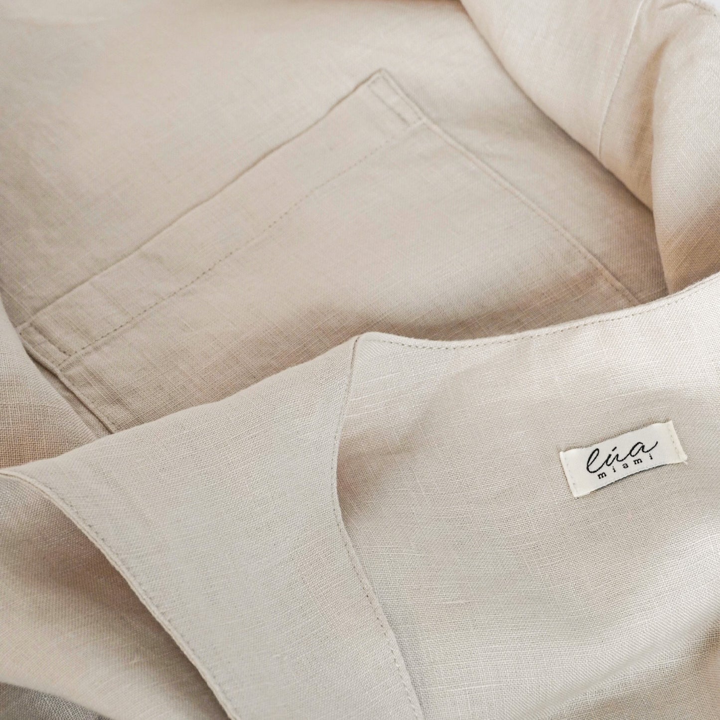 the essential linen tote