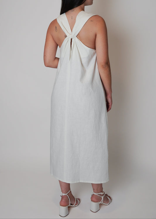 the twist back dress